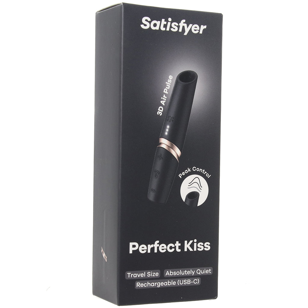 Satisfyer Satisfyer Perfect Kiss Travel Clitoral Stimulator - Vibrators - HoneyHugs Canada (View 9)