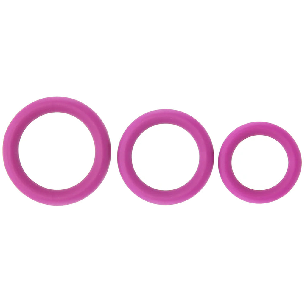 Silicone Cock Rings #2 in Purple