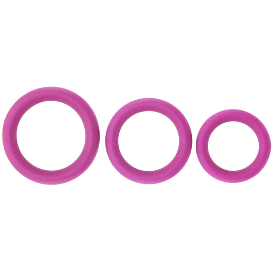 Silicone Cock Rings #2 in Purple