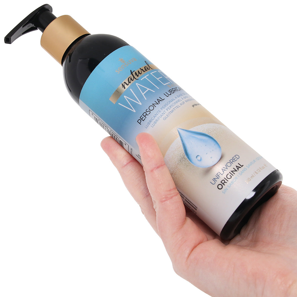 Natural Water Based Lube in 8.12oz/240ml