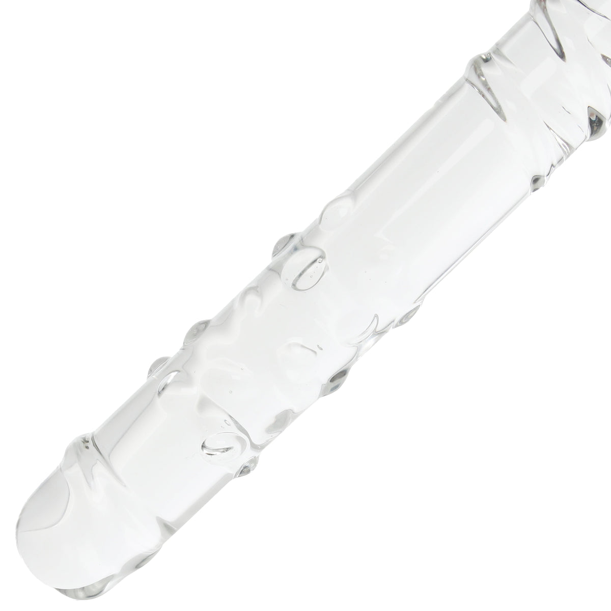 Clarity Elysian Sensation Double-Ended Glass Dildo