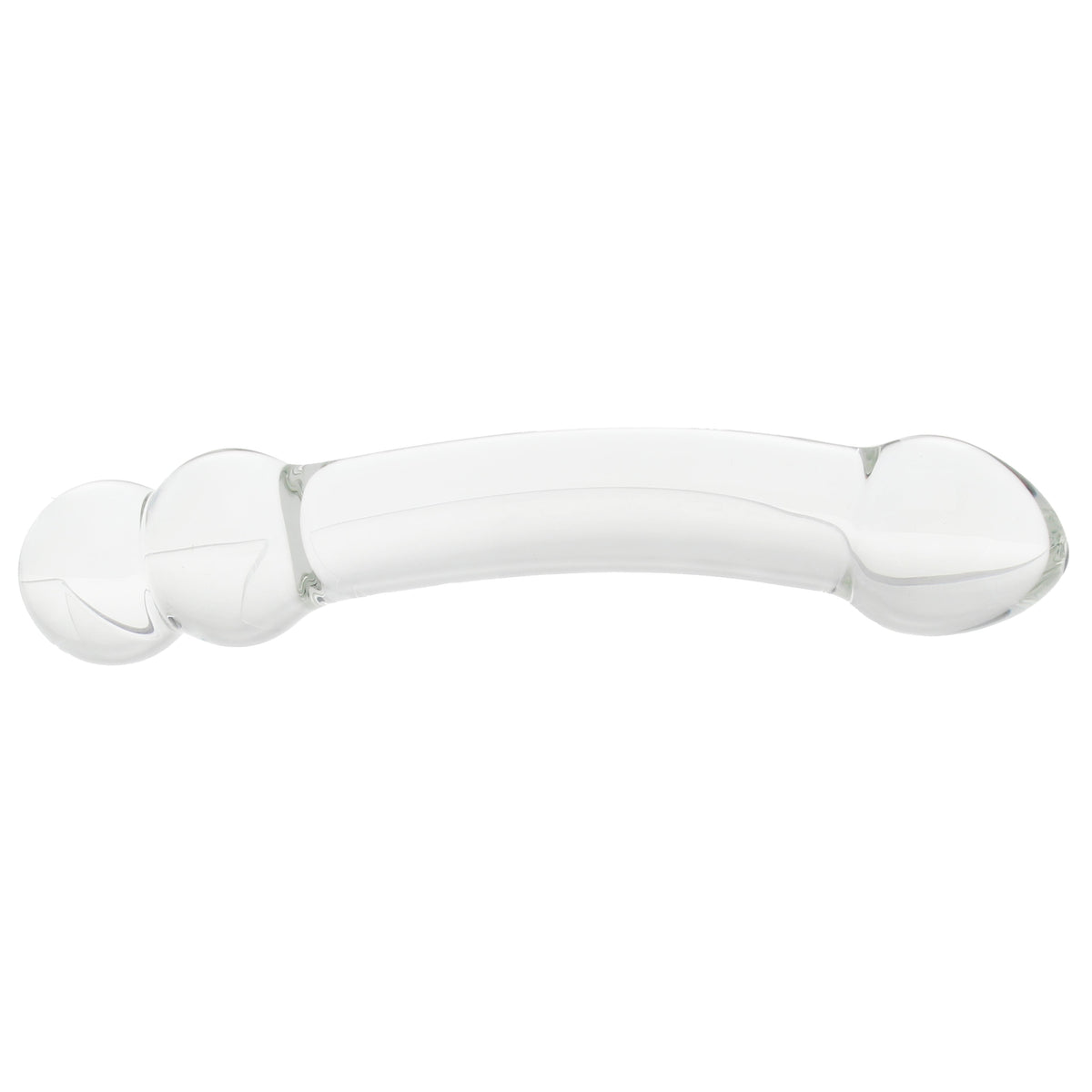 Clarity Celestial Ridge Double-Ended Glass Dildo