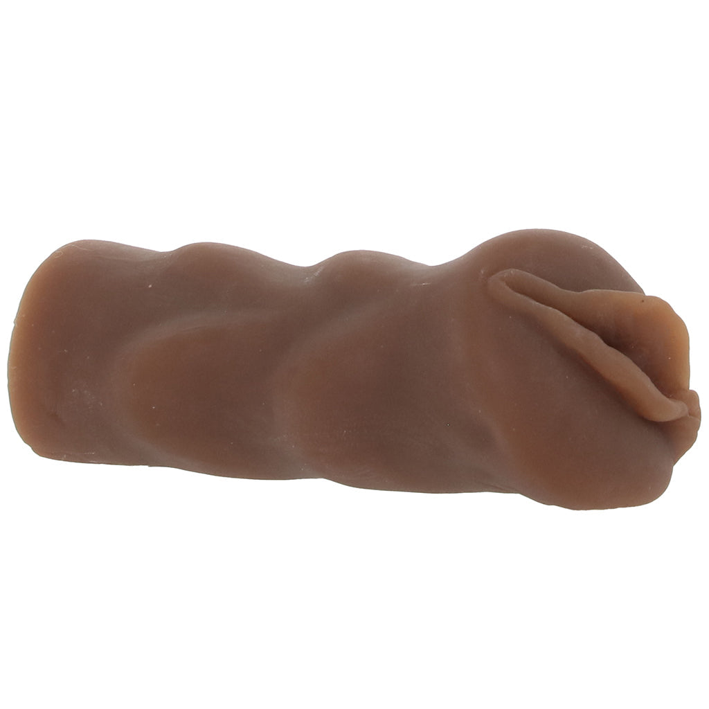 Vivid Raw Pound It Pure Skin Stroker in Brown