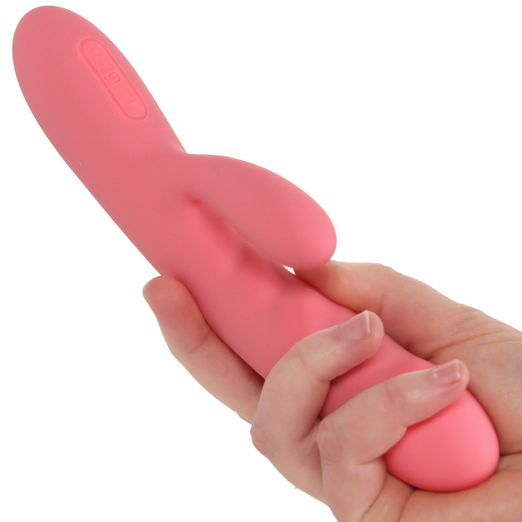 Avery Thrusting Rabbit Vibe in Strawberry Pink