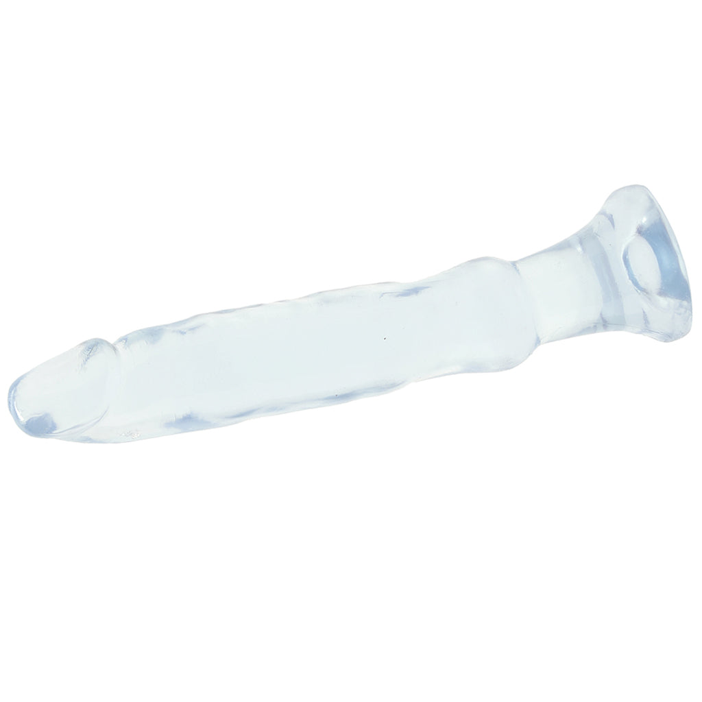 Crystal Jellies Anal Starter Dildo in Clear