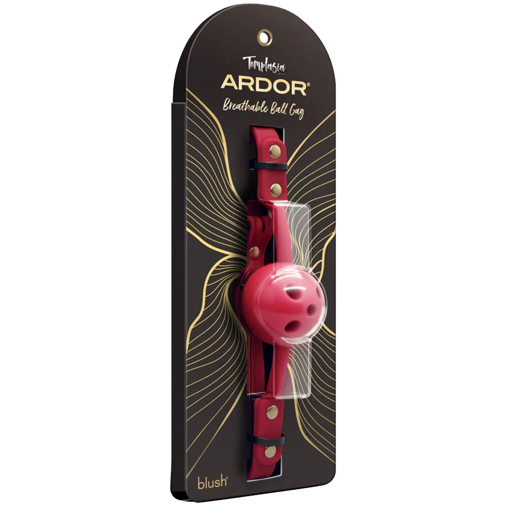 Temptasia Ardor Silicone Ball Gag in Red