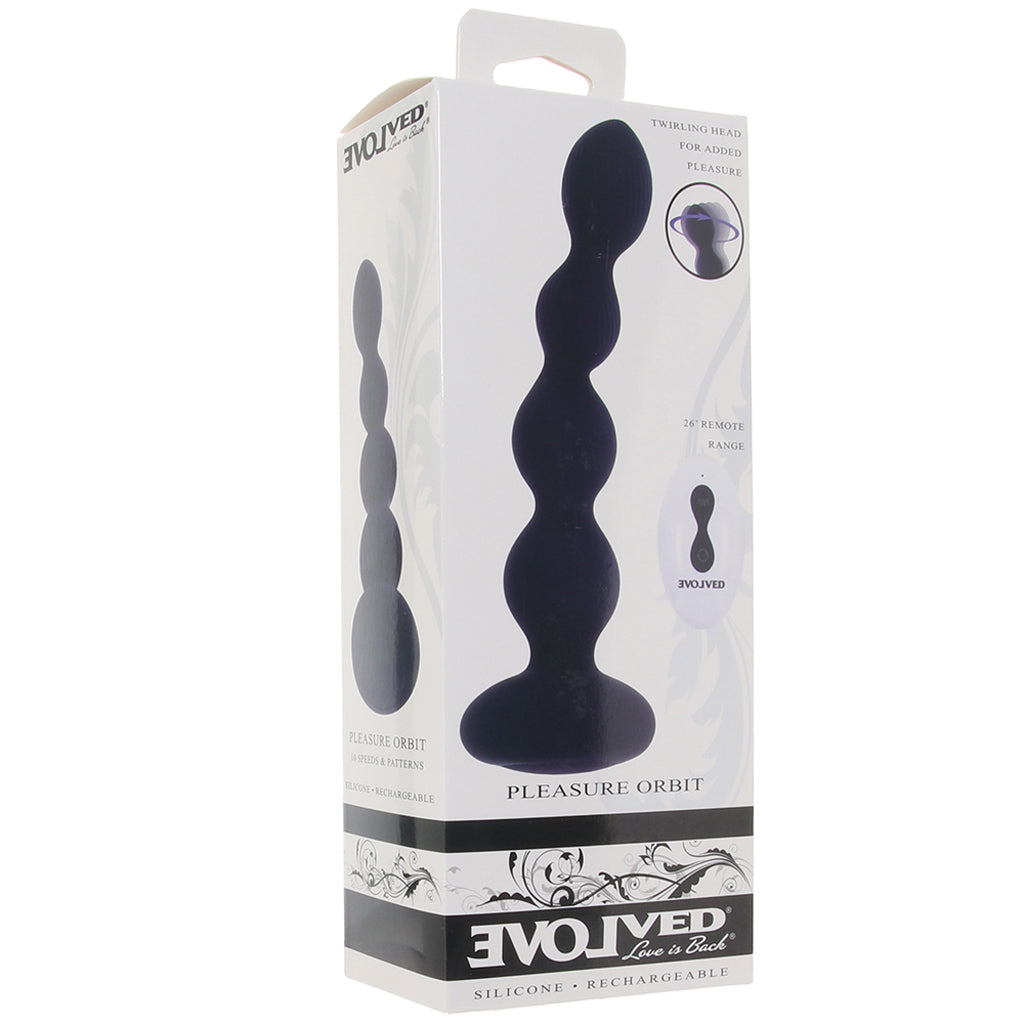 Evolved Novelties Pleasure Orbit Rotating Beaded Anal Vibe - Vibrators - HoneyHugs Canada (View 6)