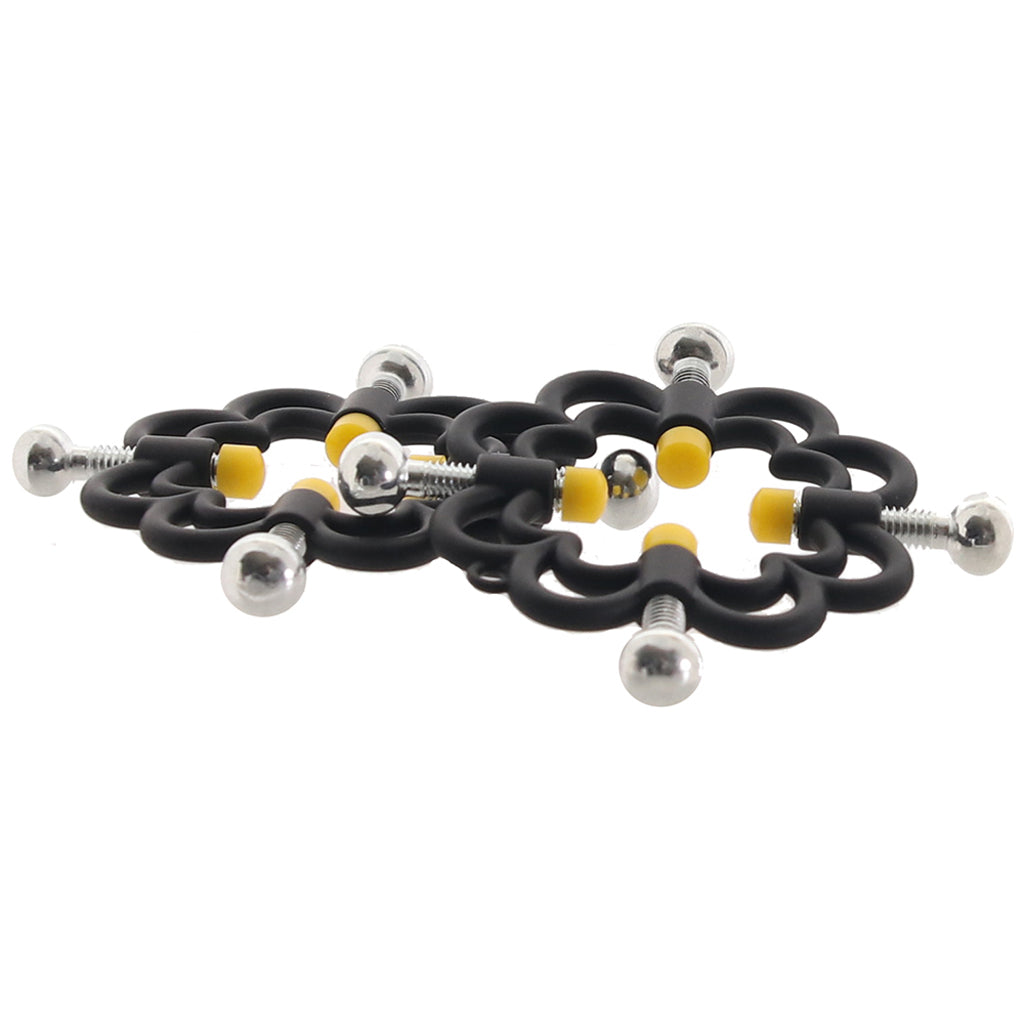 Boundless 4-Point Press Nipple Grips: Precision Pinch for Exquisite Sensation