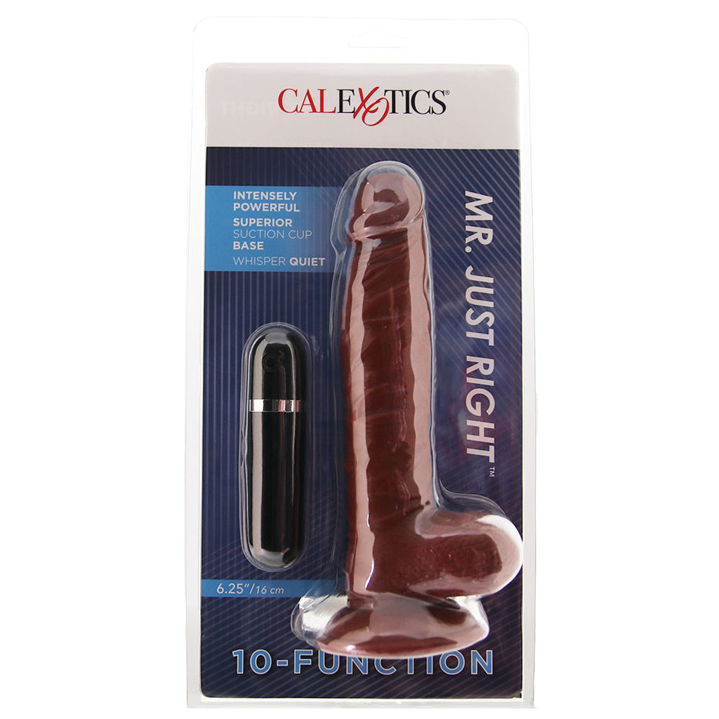 CalExotics Mr. Just Right Elite Eight Vibe in Brown - Vibrators - HoneyHugs Canada (View 6)