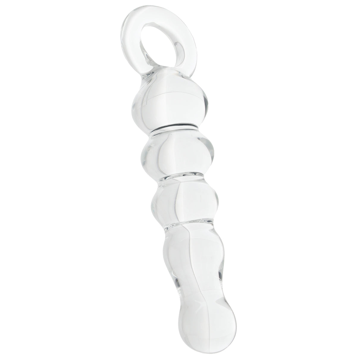 Clarity Hera's Tryst Beaded Glass Dildo