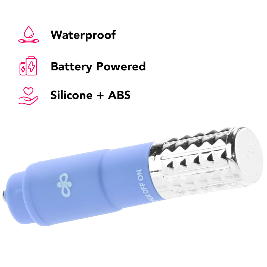 Rosé Revitalize Pocket Massage Vibe Kit in Periwinkle