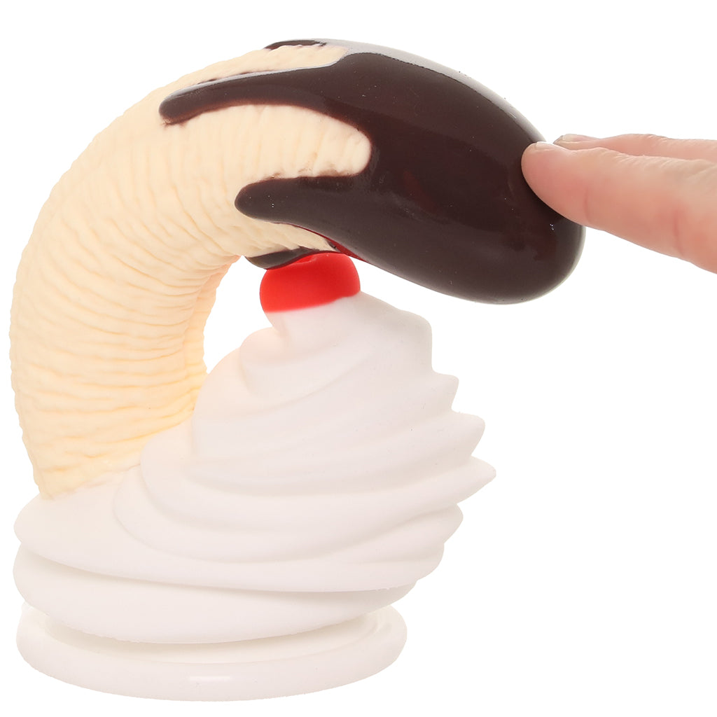 Simply Sweet Chocolate Dipped Banana Split Dildo
