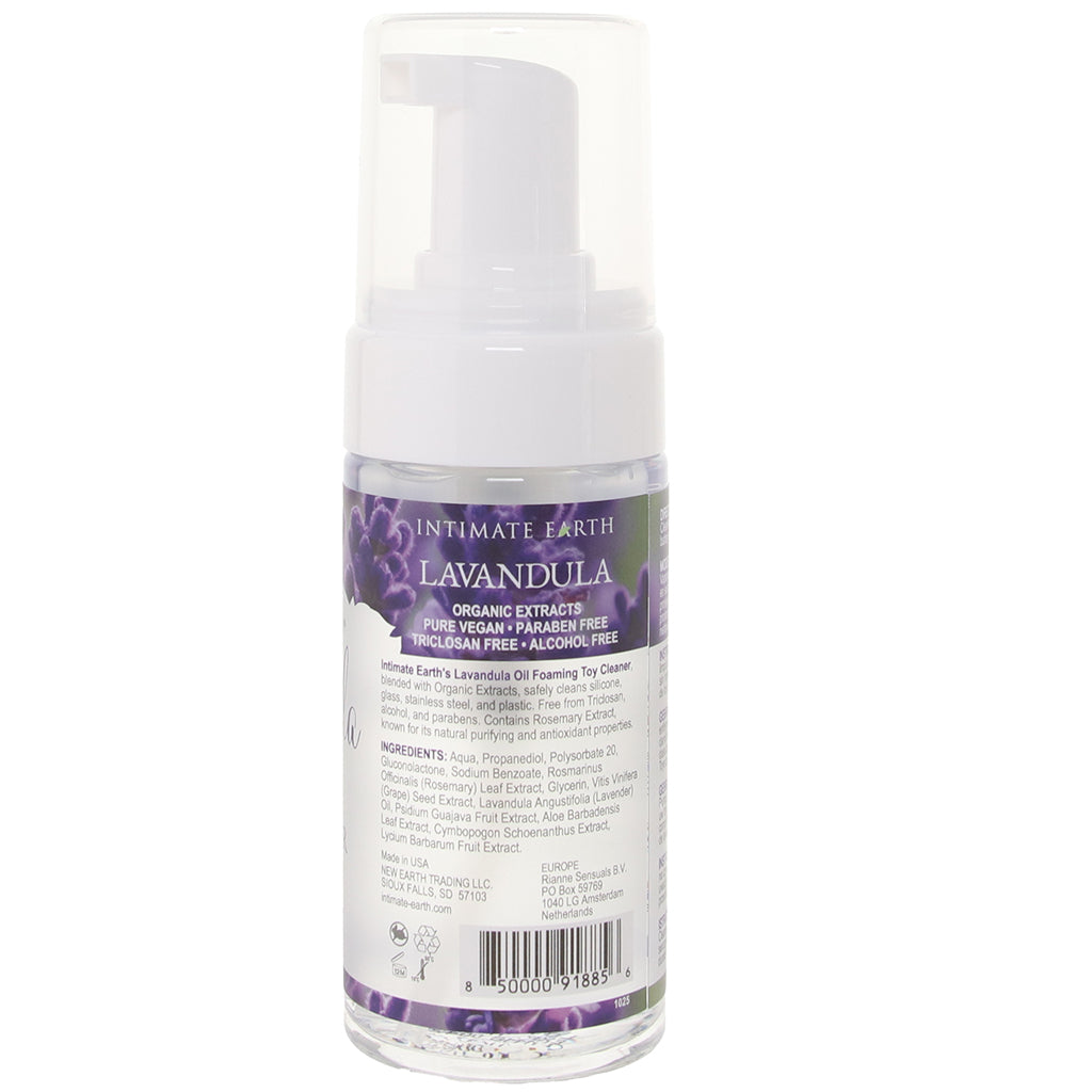 Intimate Earth Lavendula Lavender Oil Foaming Toy Cleaner in 3.4oz/100ml - Vibrators - HoneyHugs Canada (View 8)