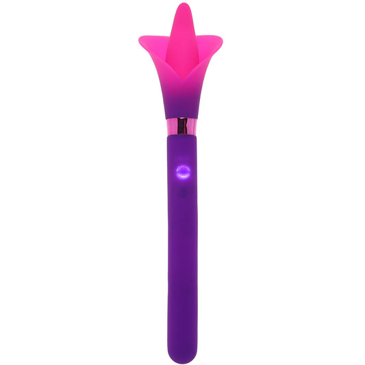 Maia Vala Fiercely Powerful Silicone Flower Vibe in Purple - Vibrators - HoneyHugs Canada