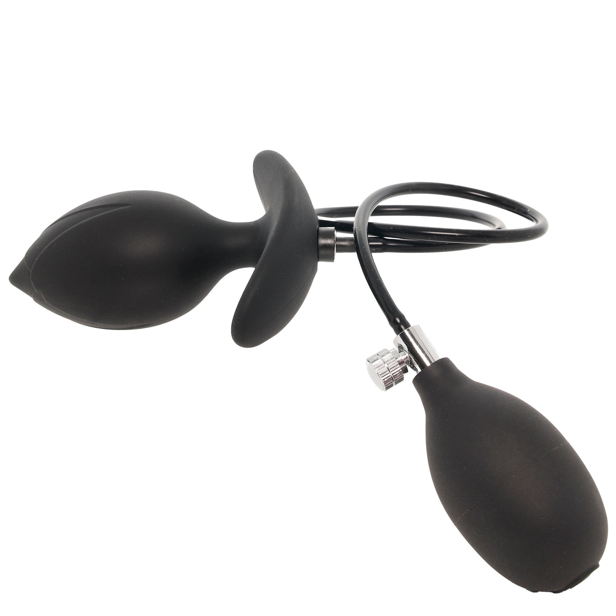 Master Series Ass Expander Magnetic Inflatable Plug