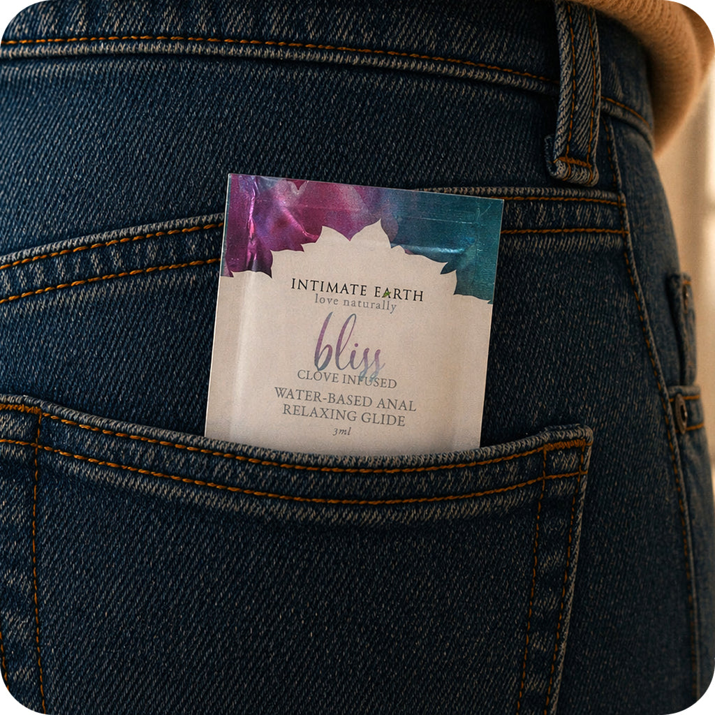 Bliss Clove Infused Anal Relaxing Glide in 0.1oz/3ml