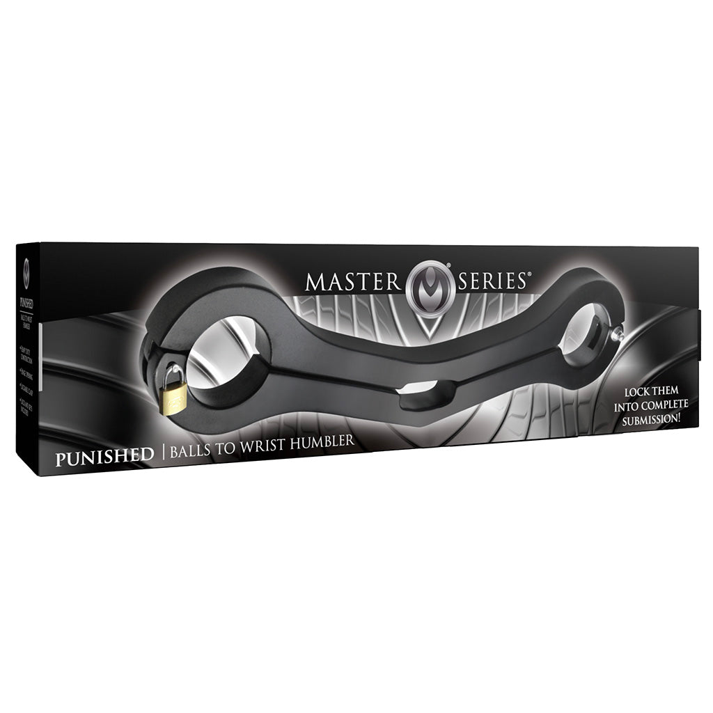 Master Series Punished Humbler: Supreme Ball & Wrist Submission Restraint