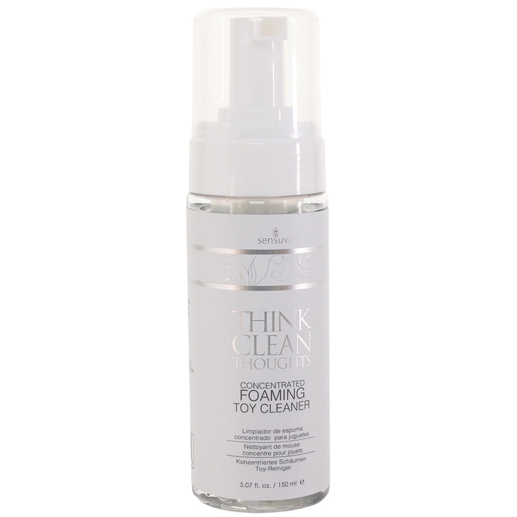 Sensuva Think Clean Thoughts Foaming Toy Cleaner 5.07oz - Vibrators - HoneyHugs Canada