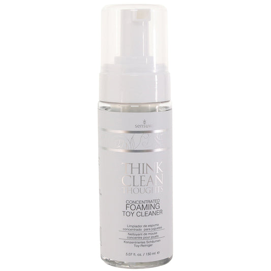 Sensuva Think Clean Thoughts Foaming Toy Cleaner 5.07oz - Vibrators - HoneyHugs Canada