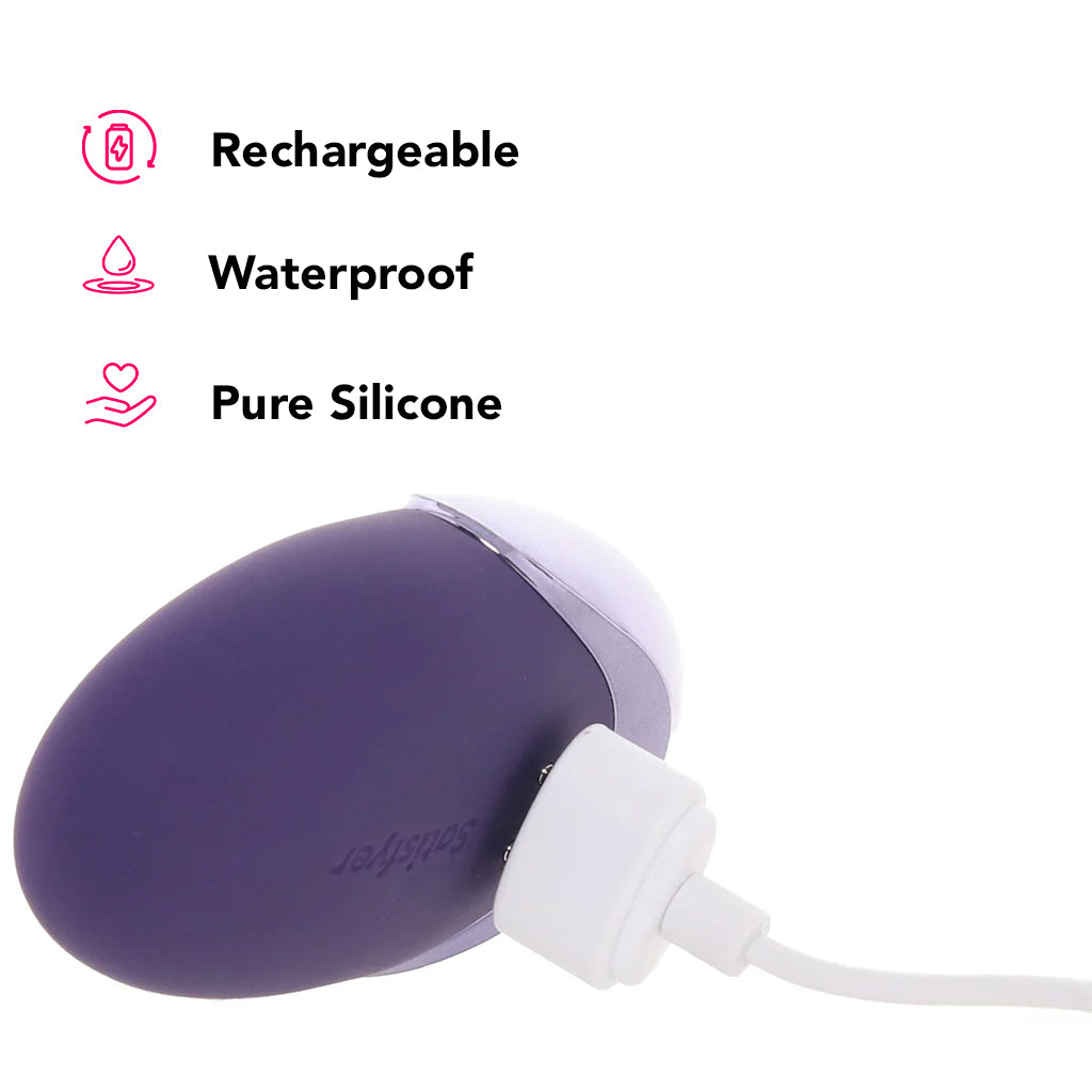 Satisfyer Purple Pleasure Lay-On Vibrator