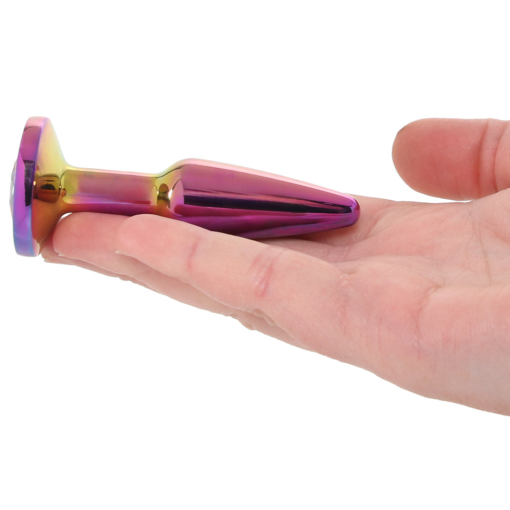Rear Assets Small Tapered Butt Plug in Multicolour