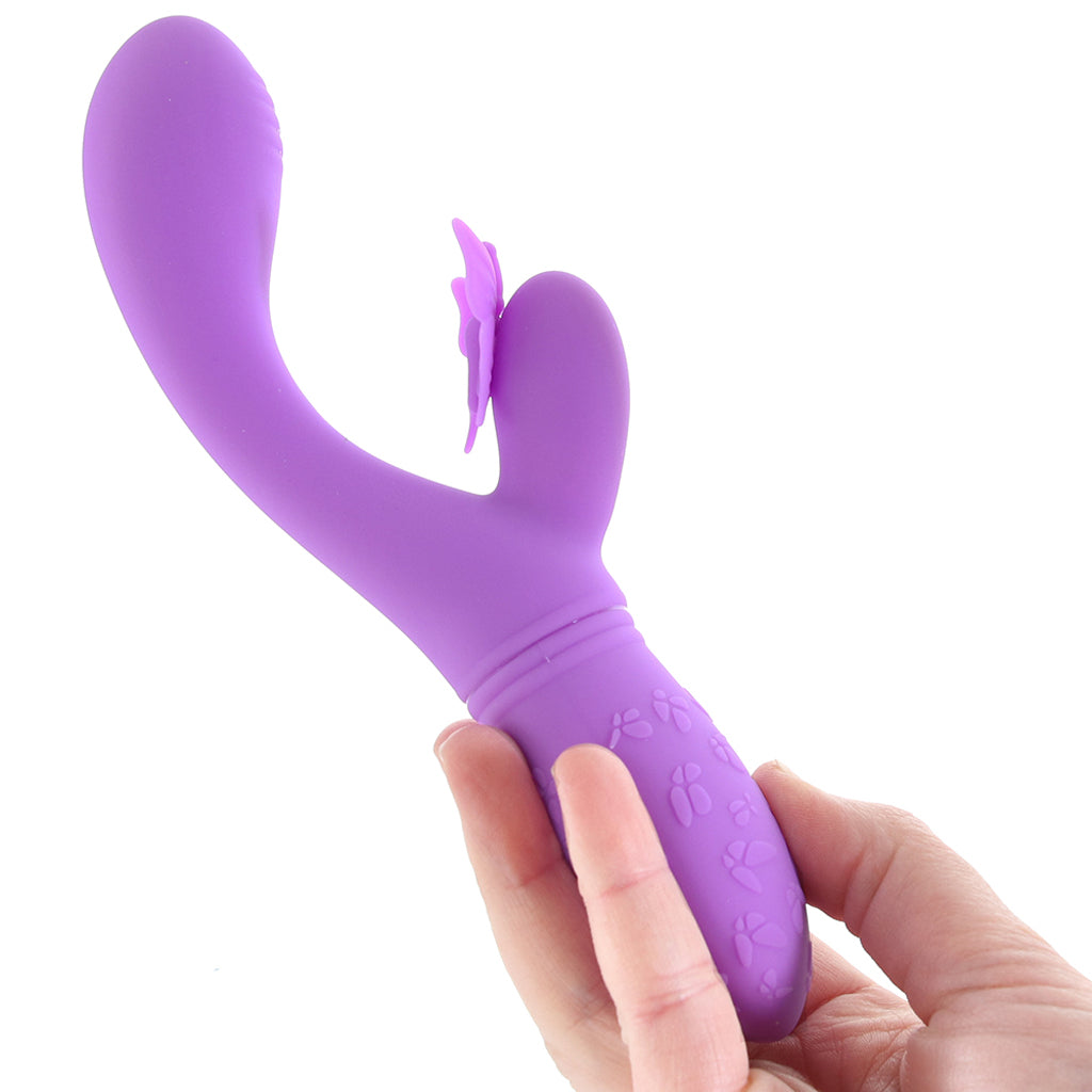 Butterfly Kiss Rechargeable Flutter Vibe in Purple