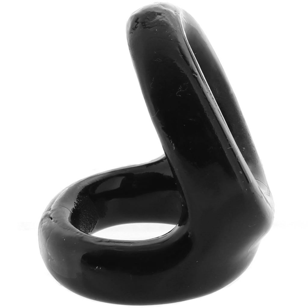Colt Snug Tugger Dual Support Ring - Unleash Potent Erection & Teasing Stamina, Black