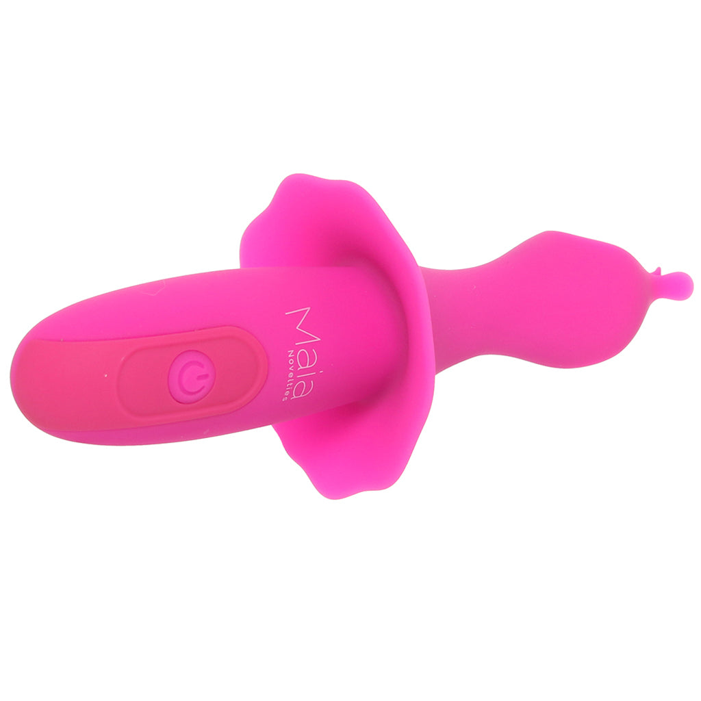 Sienna Fluttering Silicone Vibe in Pink