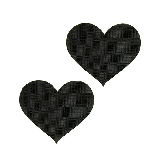 Eye Candy Peekaboos: Seductive Satin & Lace Heart Pasties | Premium Nipple Covers