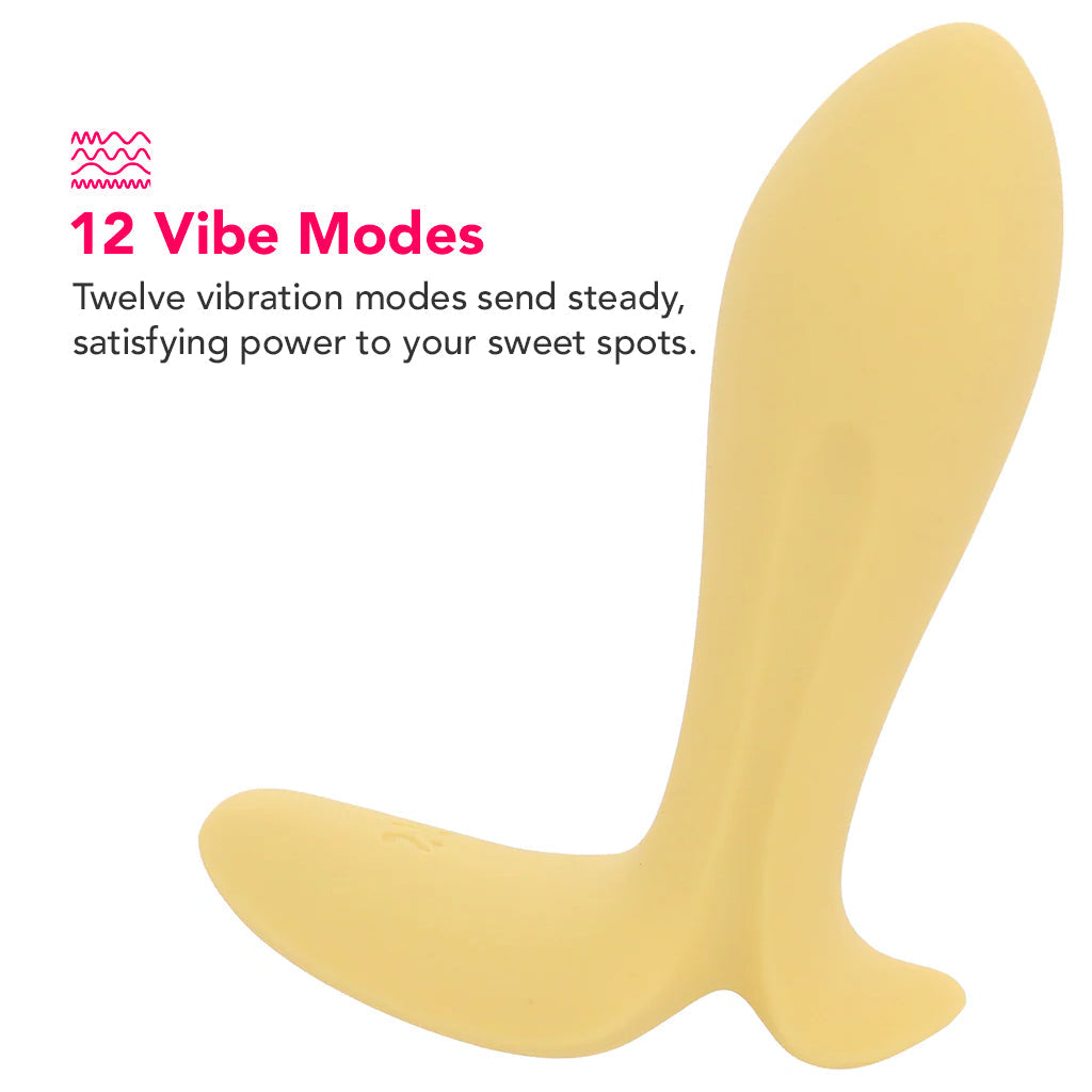 Satisfyer Intensity Plug Vibe in Gold