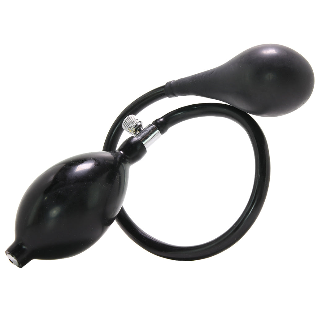 Frisky Black Inflatable Stimulator: Customizable Anal Pleasure & Depth