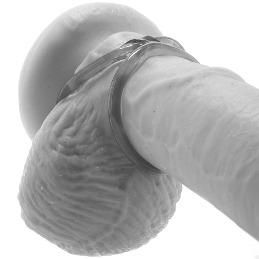 Zero Tolerance Bullseye Double Loop Cock Ring in Smoke | Elevated Pleasure & Performance
