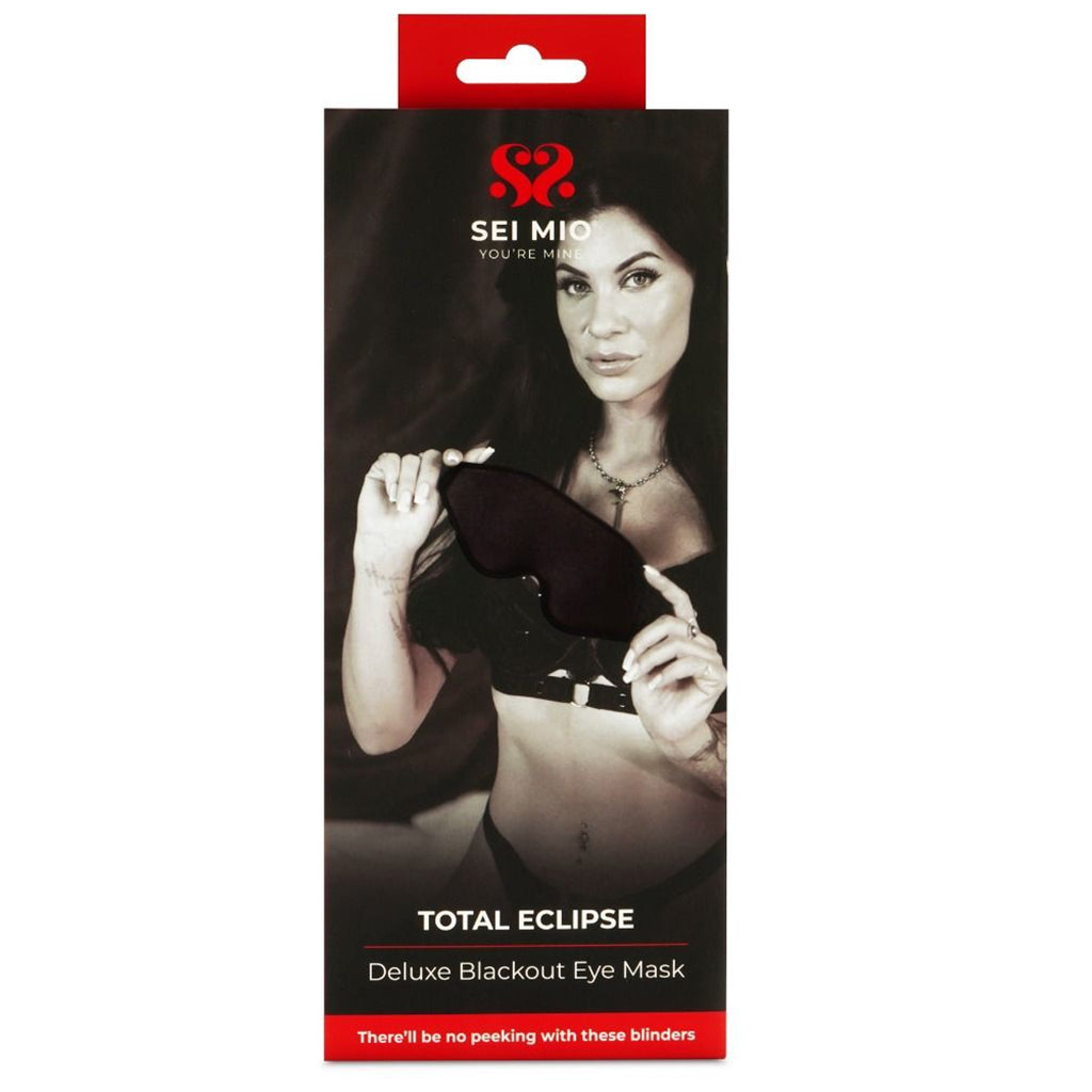 Sei Mio Total Eclipse Deluxe Blackout Eye Mask