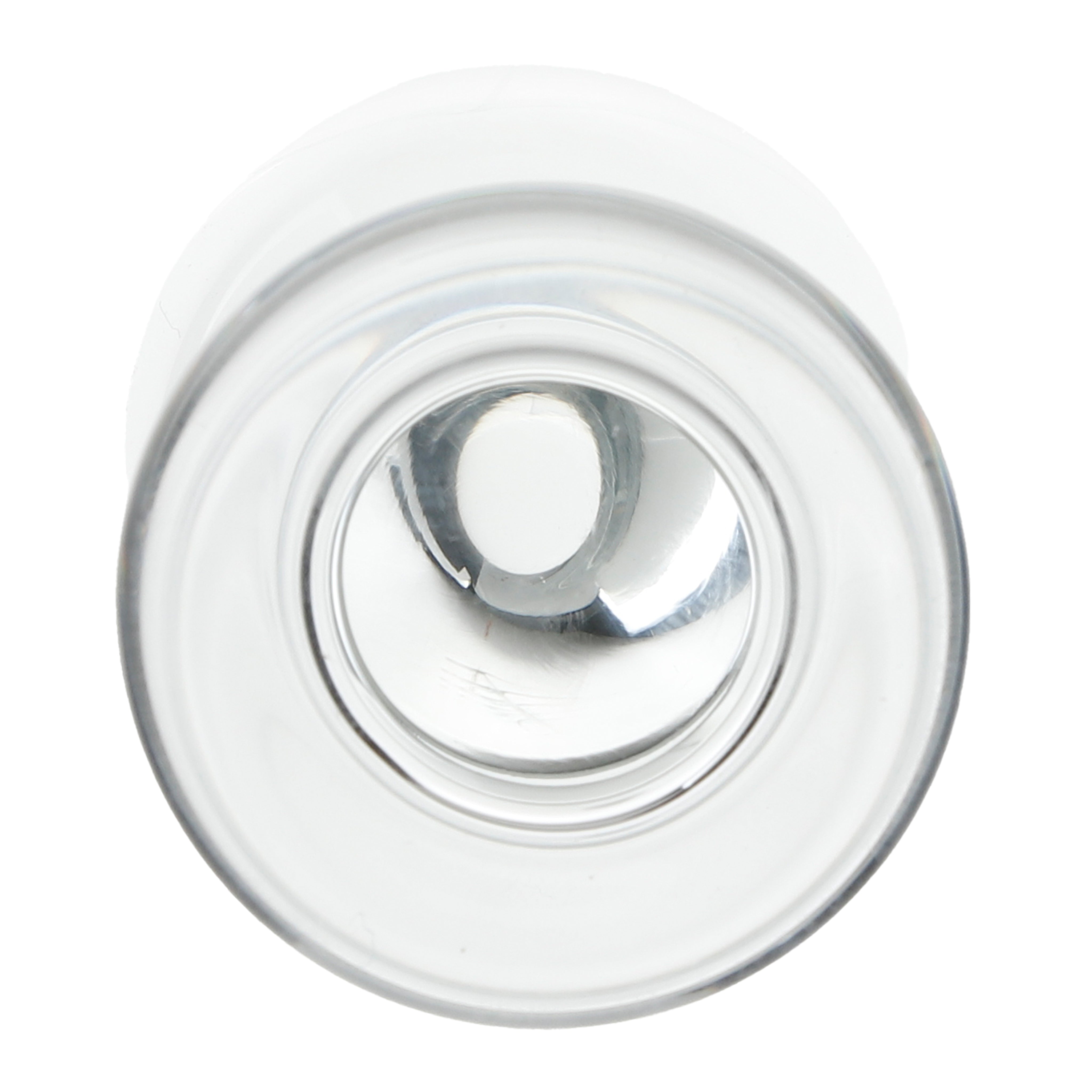Clarity Utopian Bud Glass Butt Plug