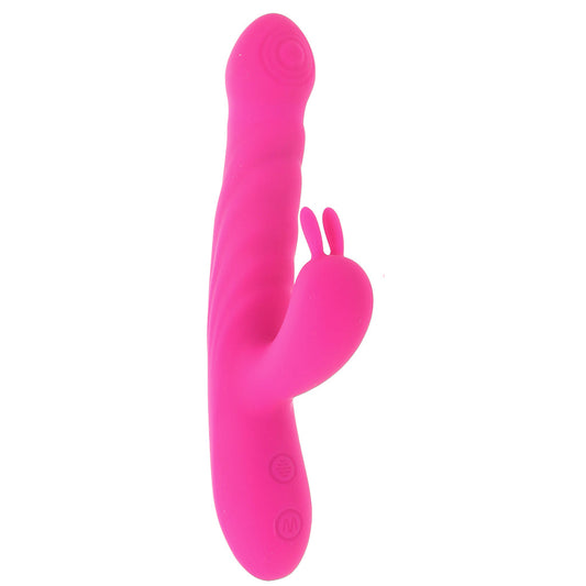 Bang! Bang! Thrusting & Vibrating Rabbit - Vibrators - HoneyHugs Canada