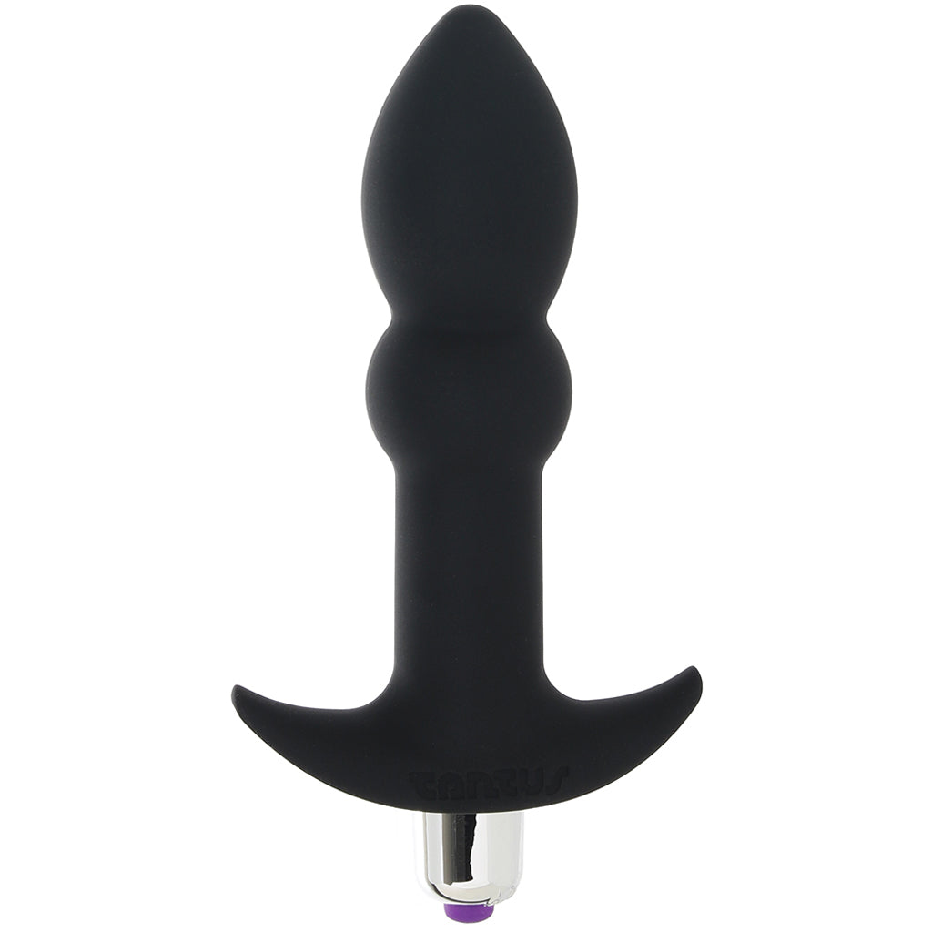 Tantus Perfect Vibrating Anal Plug in Black - Vibrators - HoneyHugs Canada