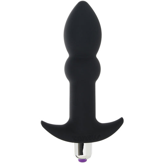 Tantus Perfect Vibrating Anal Plug in Black - Vibrators - HoneyHugs Canada