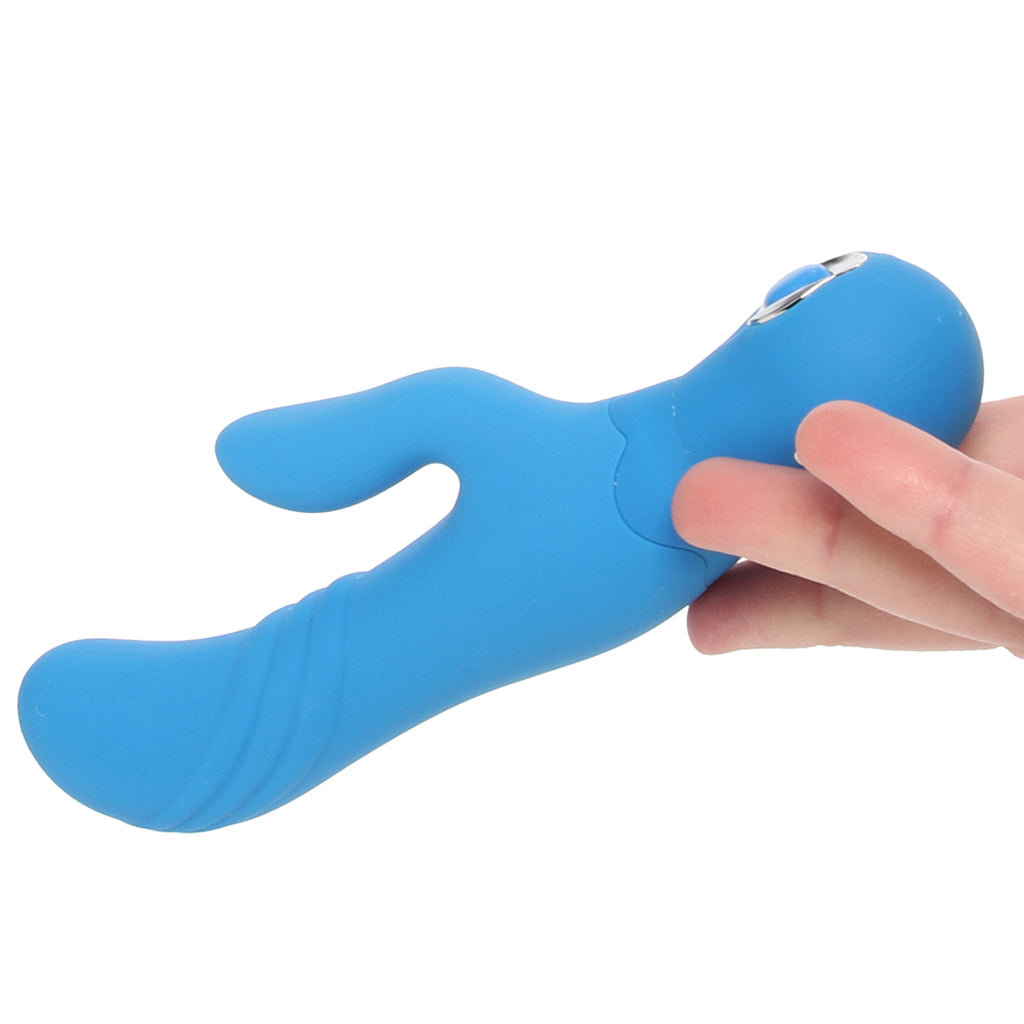 Posh Posh Silicone Thumper G Vibe in Blue - Vibrators - HoneyHugs Canada (View 4)