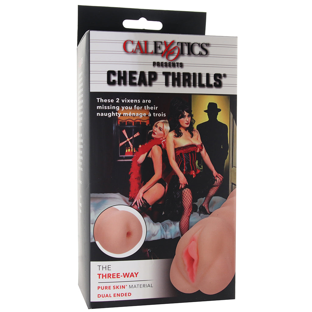 Cheap Thrills Cheap Thrills The Three-Way Pure Skin Stroker - Male Masturbators - HoneyHugs Canada (View 6)