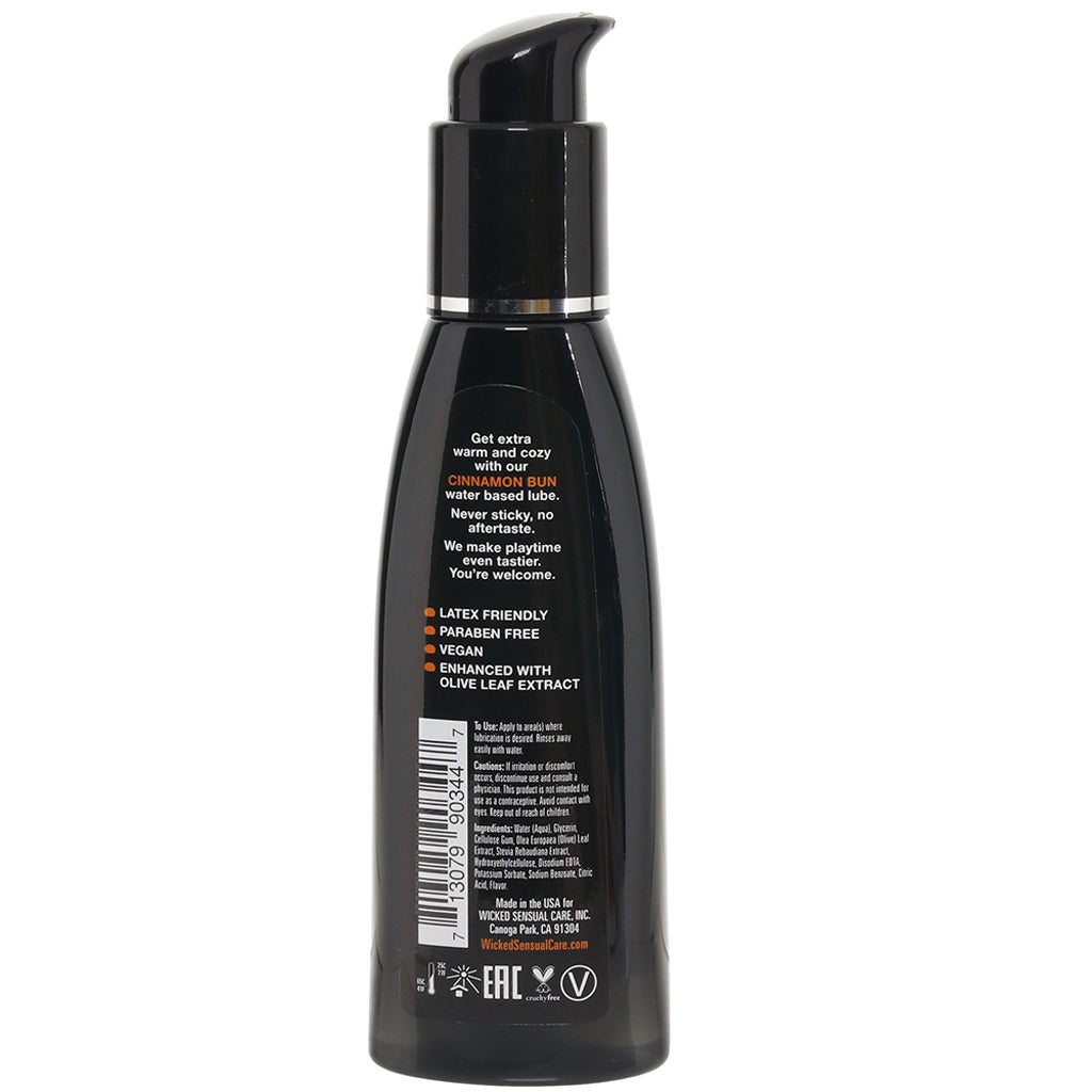 Aqua Lube Cinnamon Bun: Decadent Water-Based Flavored Lubricant