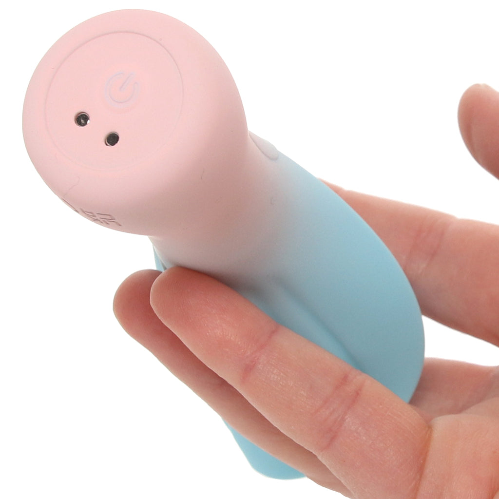 Maia Mina Fiercely Powerful Fluttering Flower Vibe in Blue - Vibrators - HoneyHugs Canada (View 7)