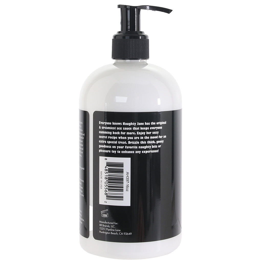 Naughty Jane's Sex Sauce Extra Creamy Lubricant in 16oz/488