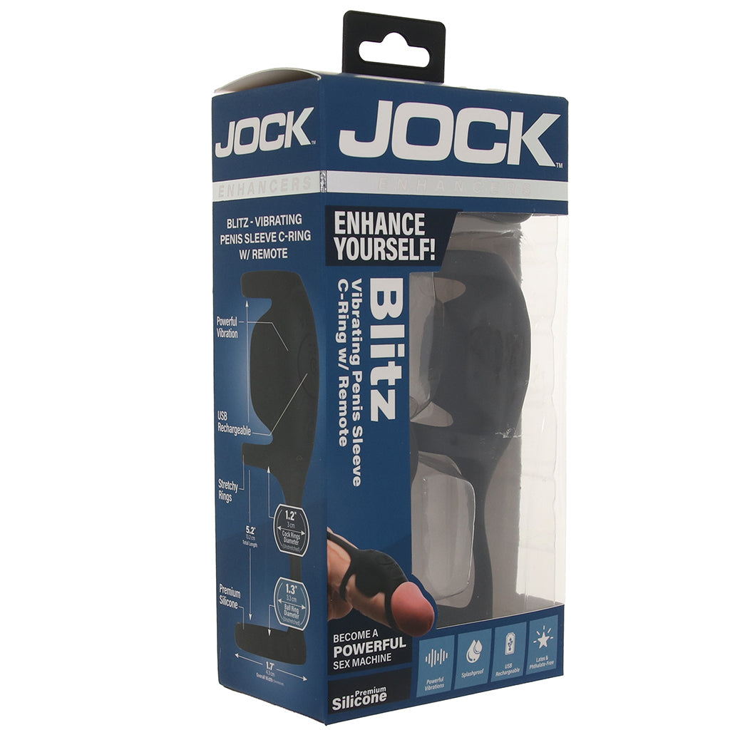 Jock Blitz Vibrating Penis Sleeve