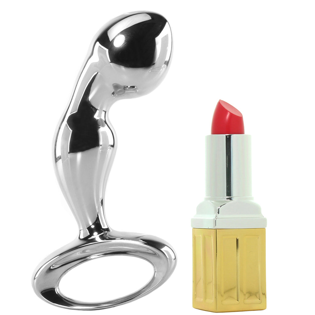 nJoy Pfun Plug: Elite Stainless Steel Prostate Massager for Exquisite Pleasure