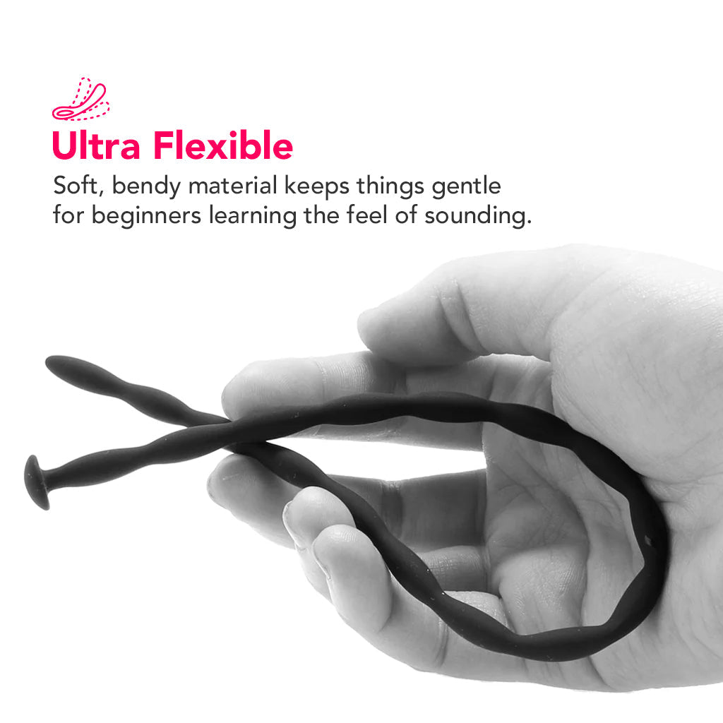 Elevate Your Exploration: Ouch! Silicone Spiral Sounding Set for Discerning Beginners
