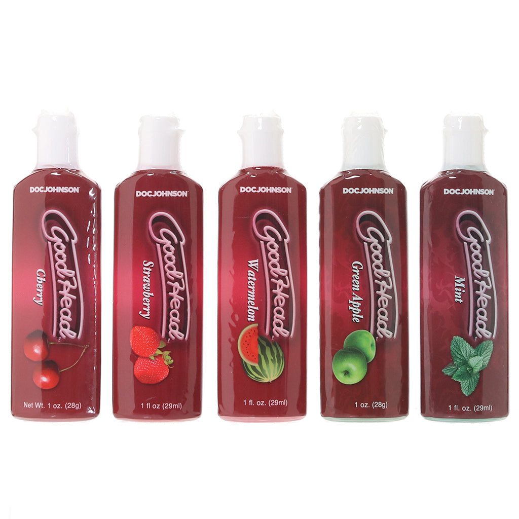 GoodHead One Shot 5-Pack: Elevate Intimacy with Decadent Flavored Oral Lubes