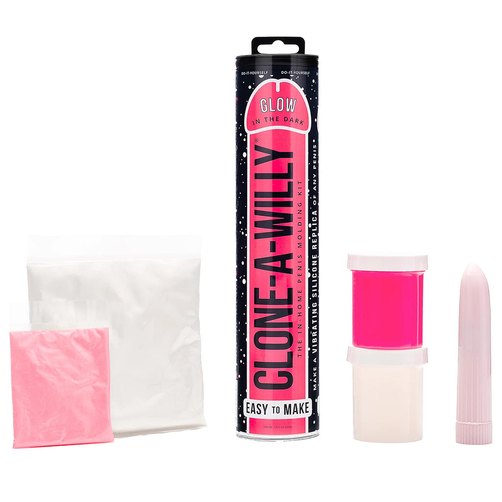 Clone-A-Willy Glow in the Dark in Hot Pink
