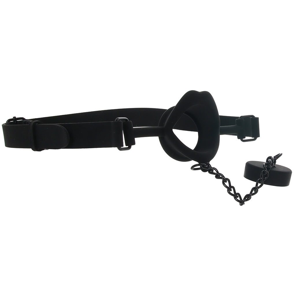 Scandal Silicone Stopper Gag: Exquisite Oral Restraint for Elevated Sensation