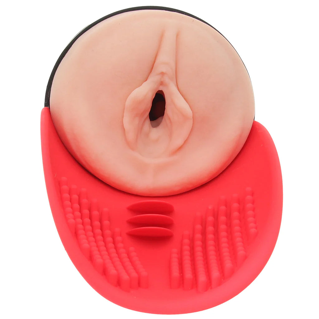 Pipedream PDX Elite Fap-O-Matic Pro XL Suction Stroker in Light - Male Masturbators - HoneyHugs Canada (View 8)
