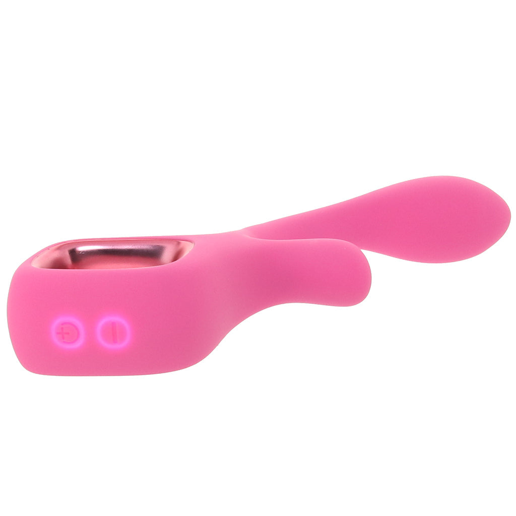 Pretty in Pink Velvet G-Spot Rabbit Vibe